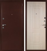 Входная стальная дверь Триумф (Антик медный / Дуб беленый)