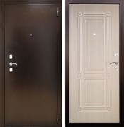 Входная металлическая дверь Снедо Триумф 2К (Медный антик / Дуб беленый)